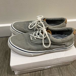 Mens Sperry canvas sneakers 10 wide